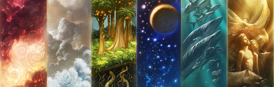 The six days of creation